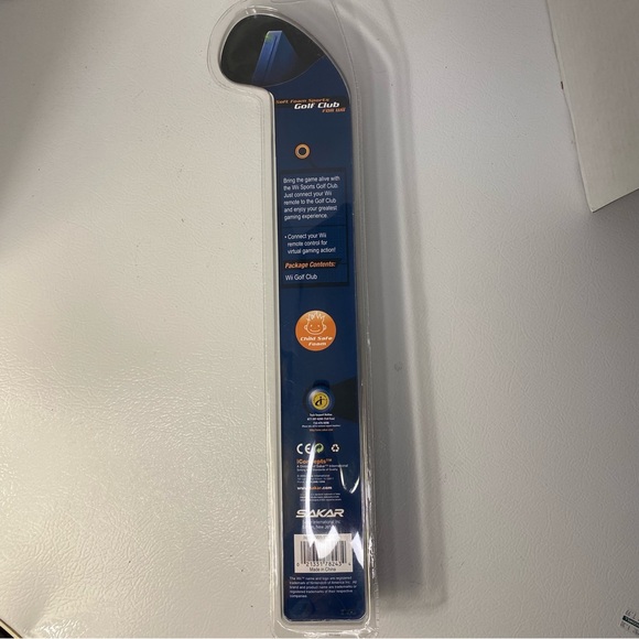 Wii Golf Club Attachment iConcepts Nintendo Remote Gaming Safe Safety Foam New - Picture 4 of 6